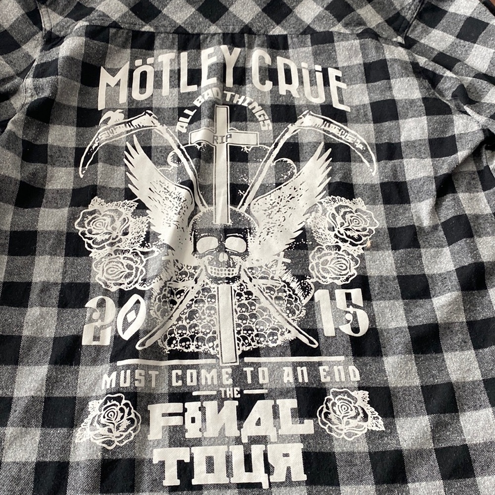 Motley Crue Flannel